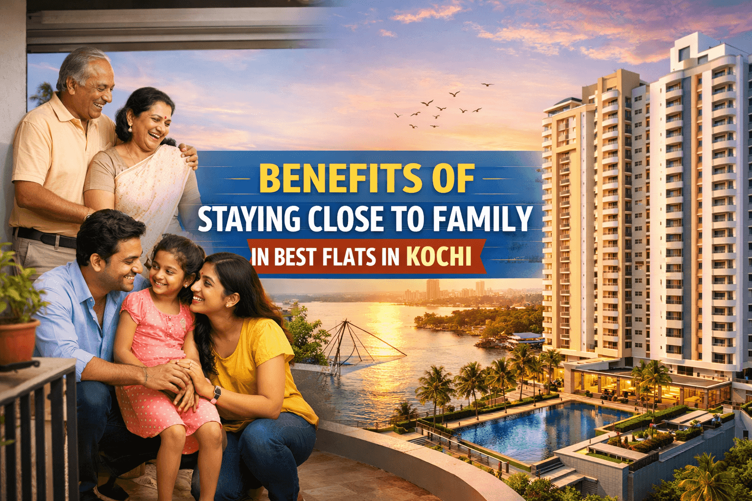 Benefits of Staying Close to Family in Best Flats in Kochi