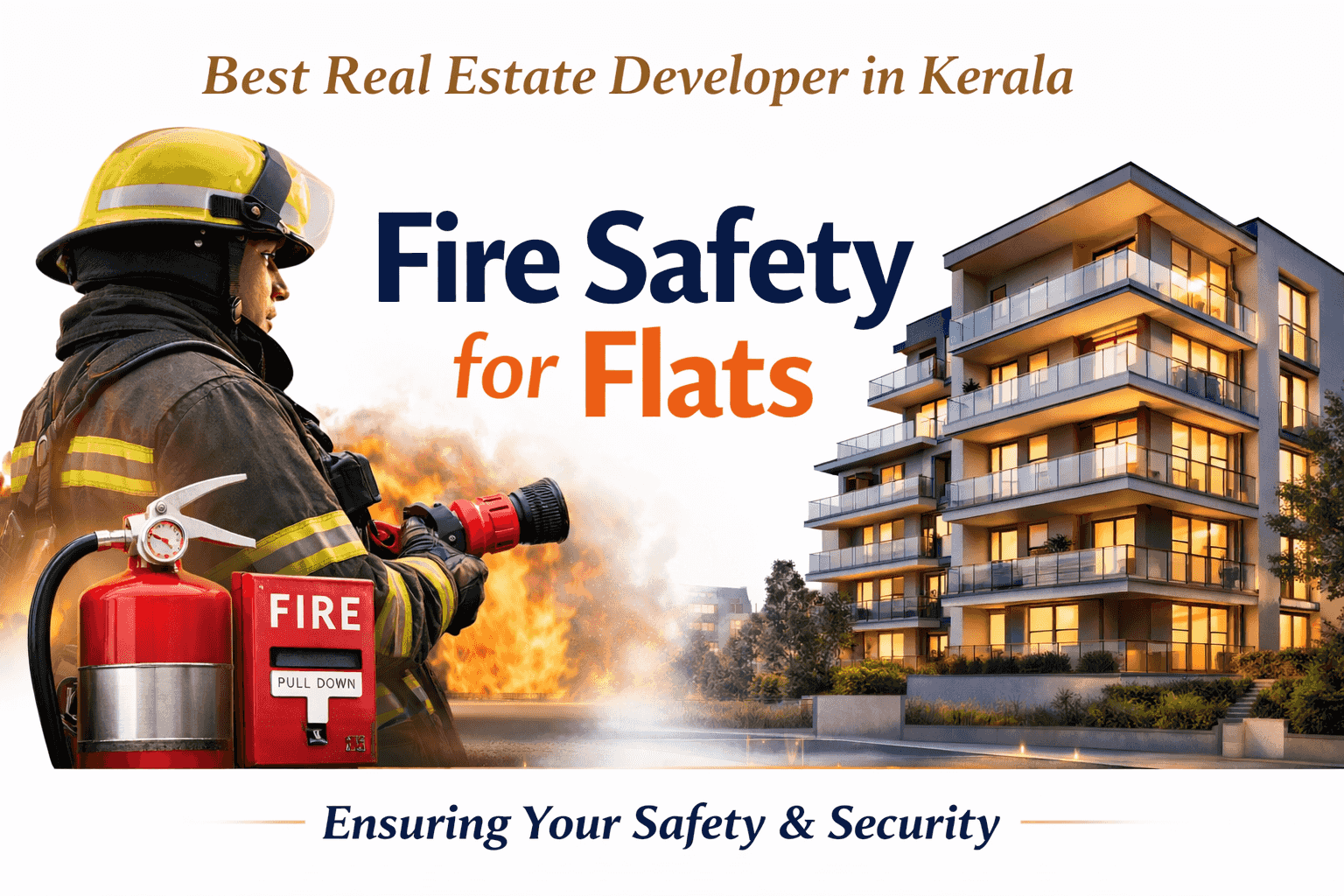 Best Real Estate Developer in Kerala: Fire Safety for Flats