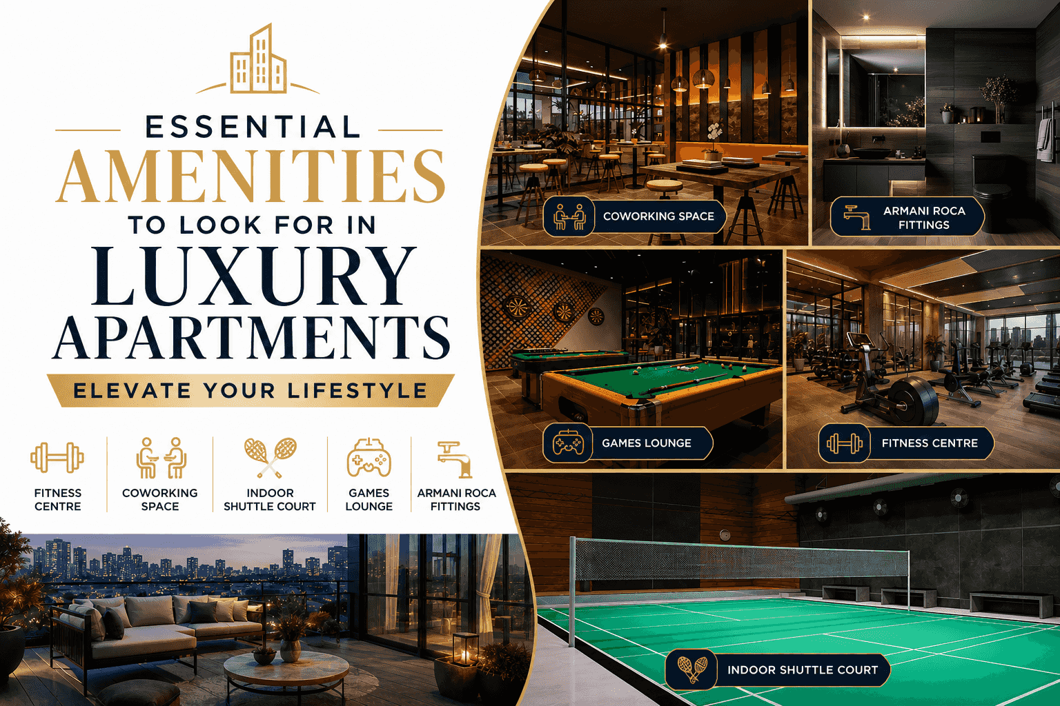 Essential Amenities to Look for in Luxury Apartments: Elevate Your Lifestyle