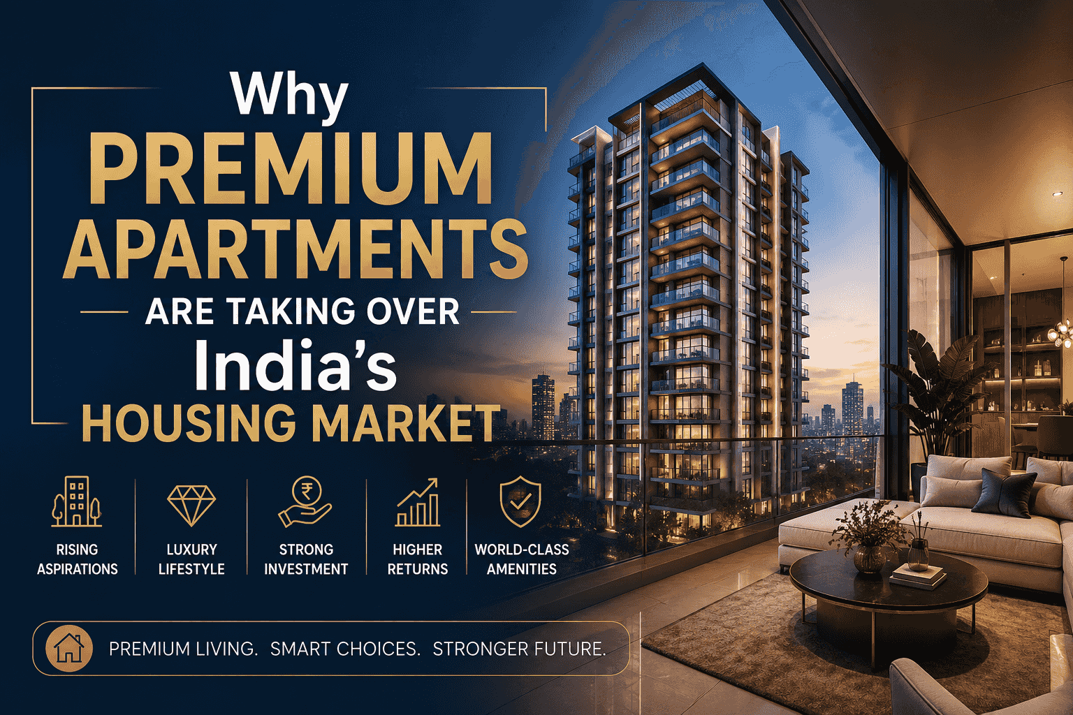 Why Premium Apartments are Taking Over India’s Housing Market