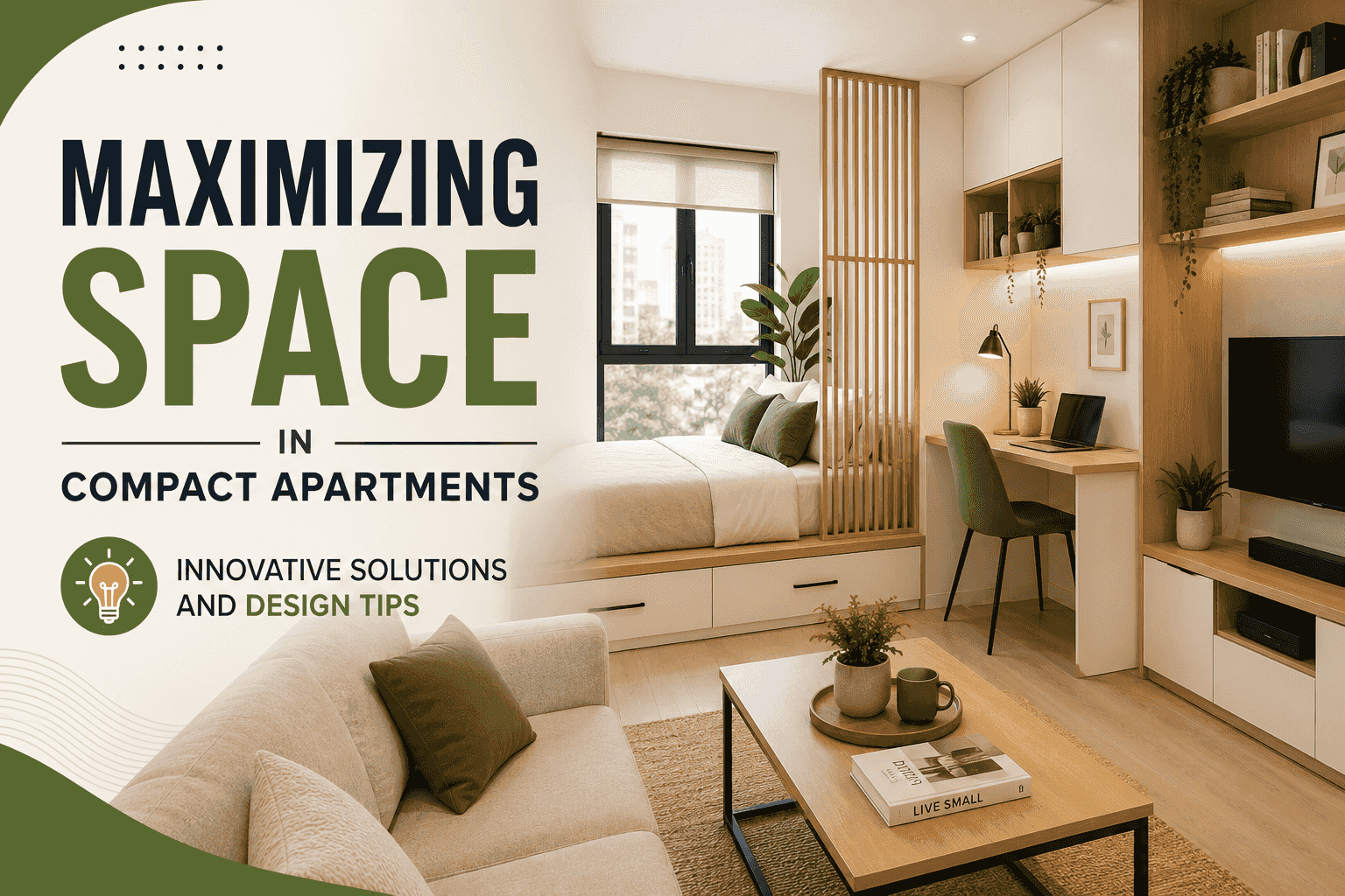 Maximizing Space in Compact Apartments: Innovative Solutions and Design Tips