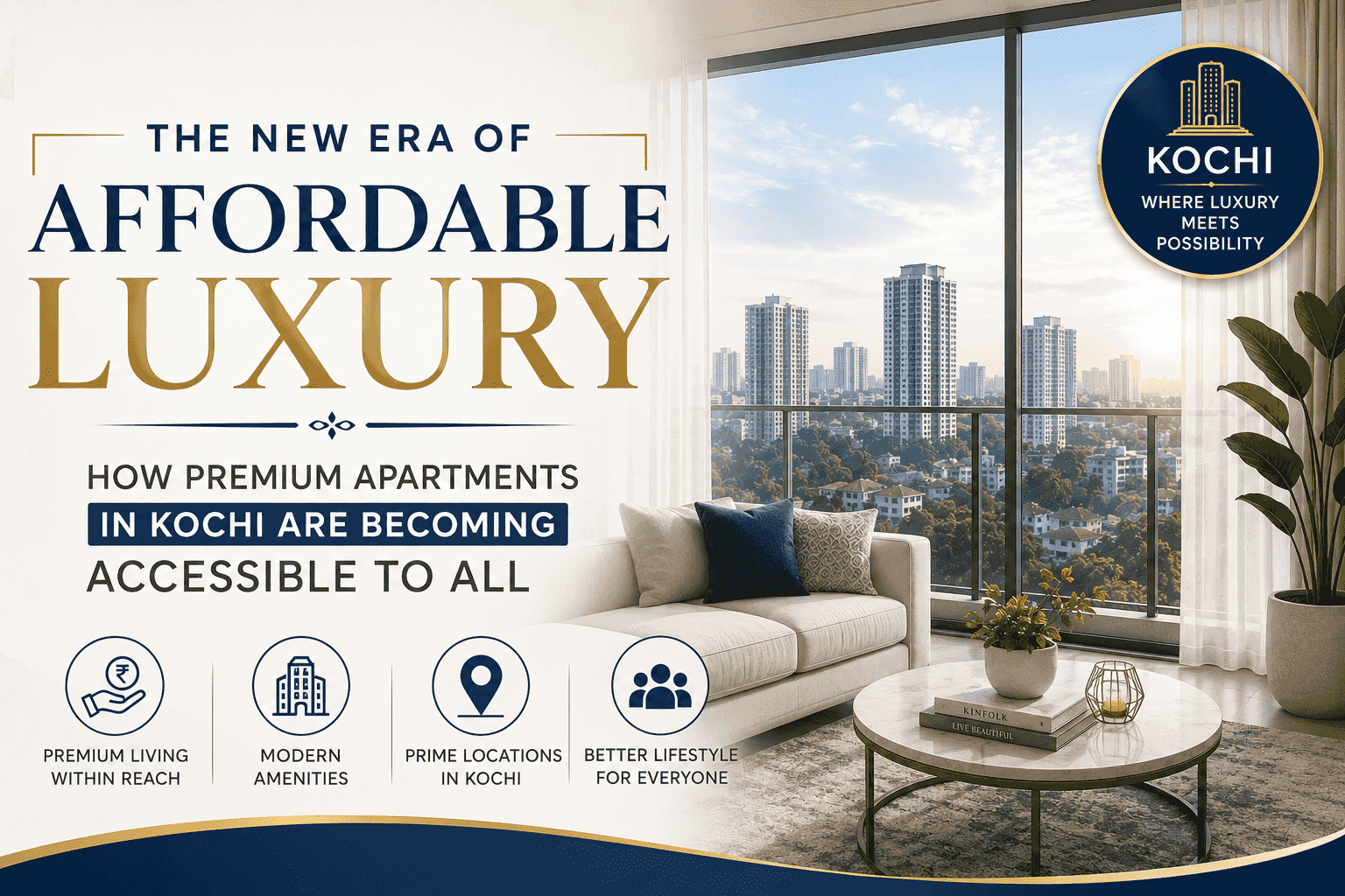 The New Era of Affordable Luxury: How Premium Apartments in Kochi Are Becoming Accessible to All