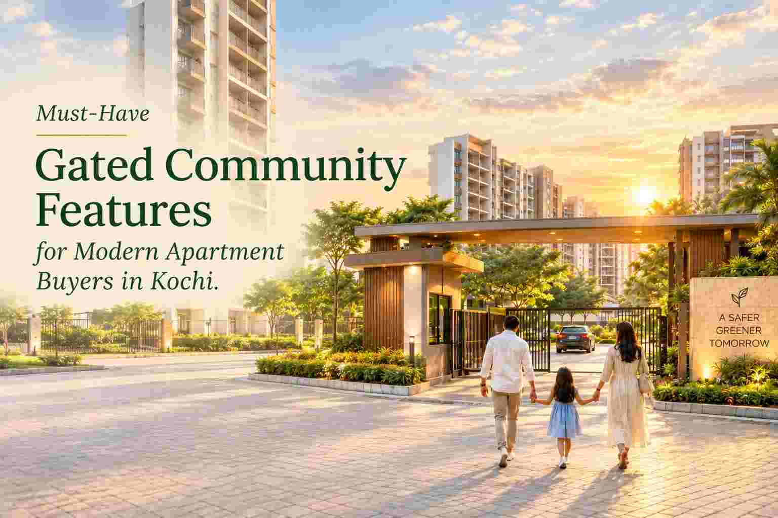 Must-Have Gated Community Features for Modern Apartment Buyers in Kochi