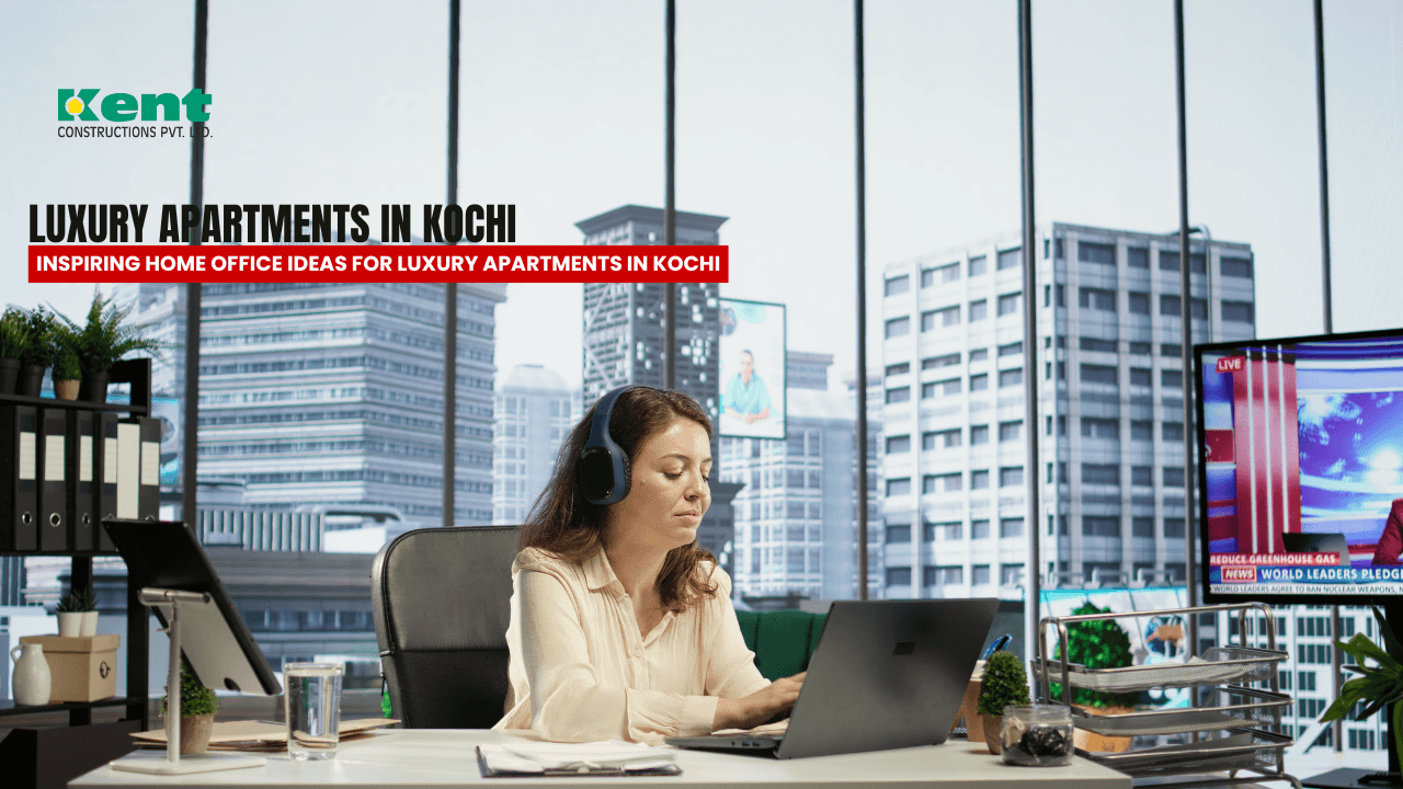 Inspiring Home Office Ideas for Luxury Apartments in Kochi