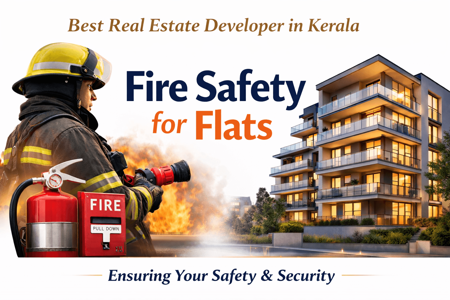 Best Real Estate Developer in Kerala: Fire Safety for Flats