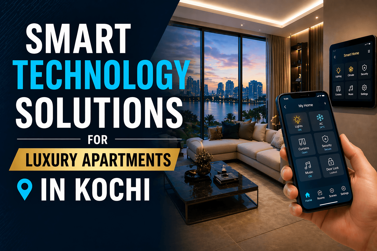 Smart Technology Solutions for Luxury Apartments in Kochi