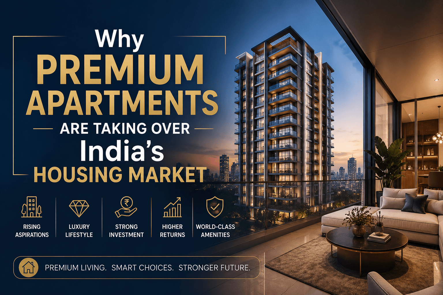Why Premium Apartments are Taking Over India’s Housing Market
