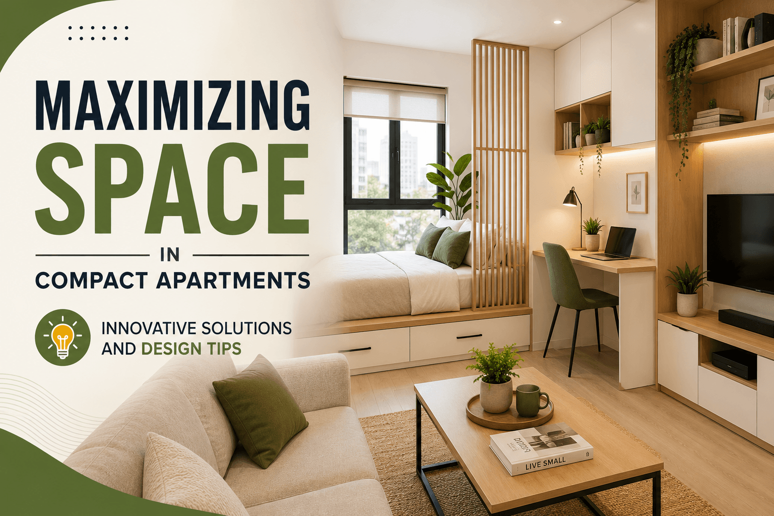 Maximizing Space in Compact Apartments: Innovative Solutions and Design Tips