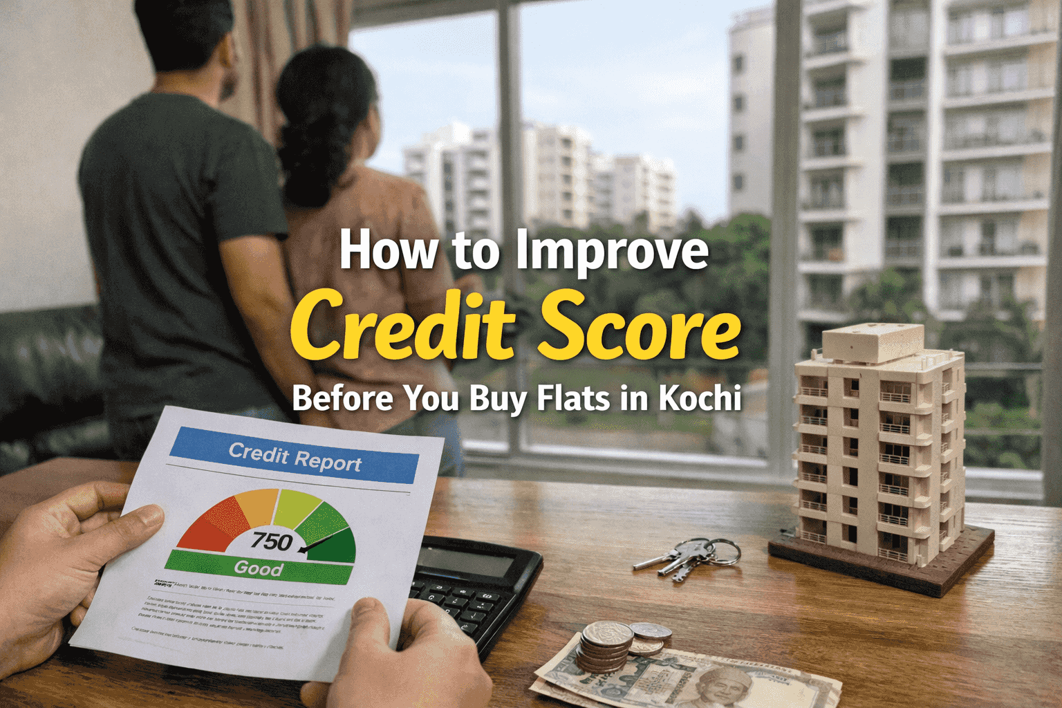 How to Improve Credit Score Before You Buy Flats in Kochi