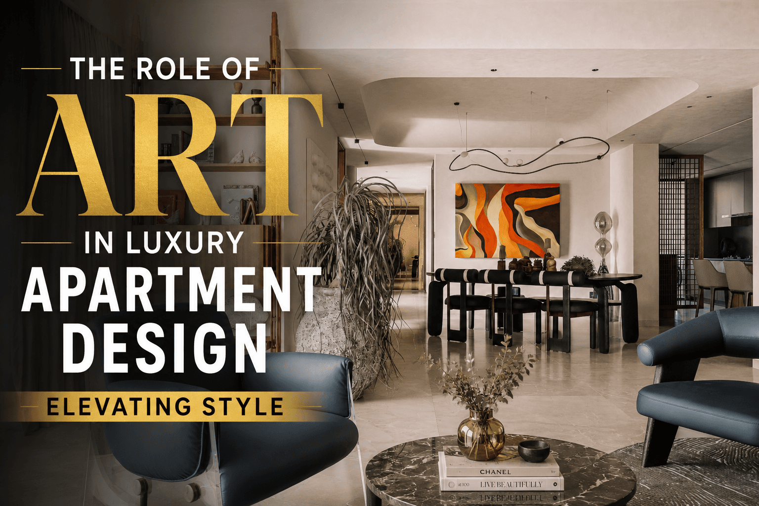 Elevate Your Space: Art in Luxury Apartment Design