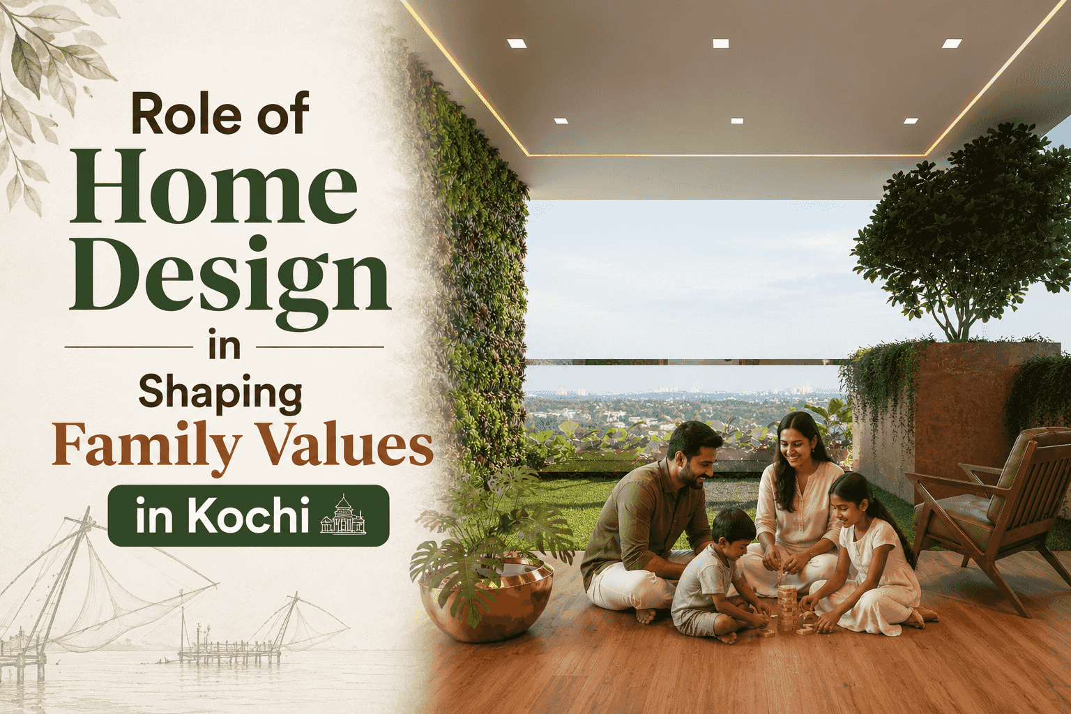 Role of Home Design in Shaping Family Values in kochi