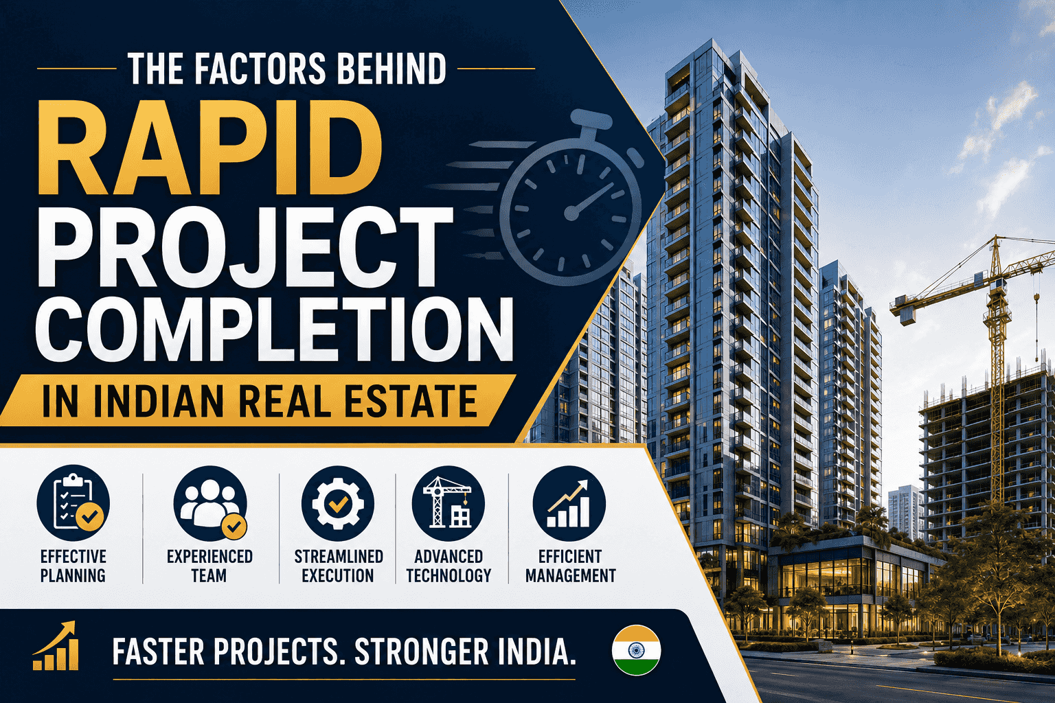 Speeding Up Success: The Factors Behind Rapid Project Completion in Indian Real Estate