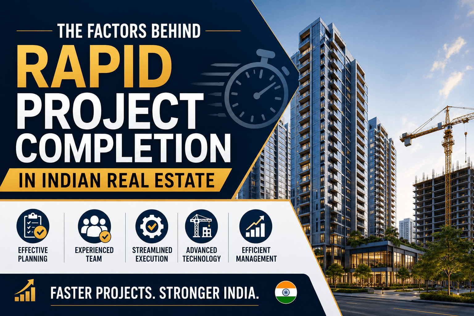 Speeding Up Success: The Factors Behind Rapid Project Completion in Indian Real Estate