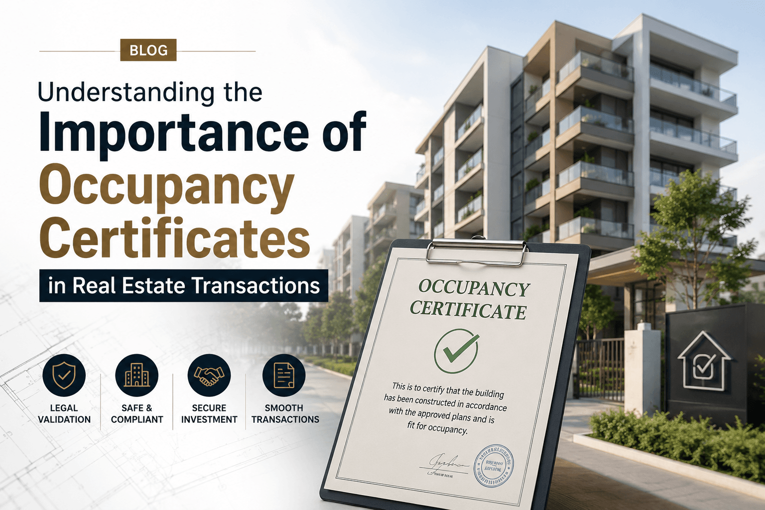 Understanding the Importance of Occupancy Certificates in Real Estate Transactions