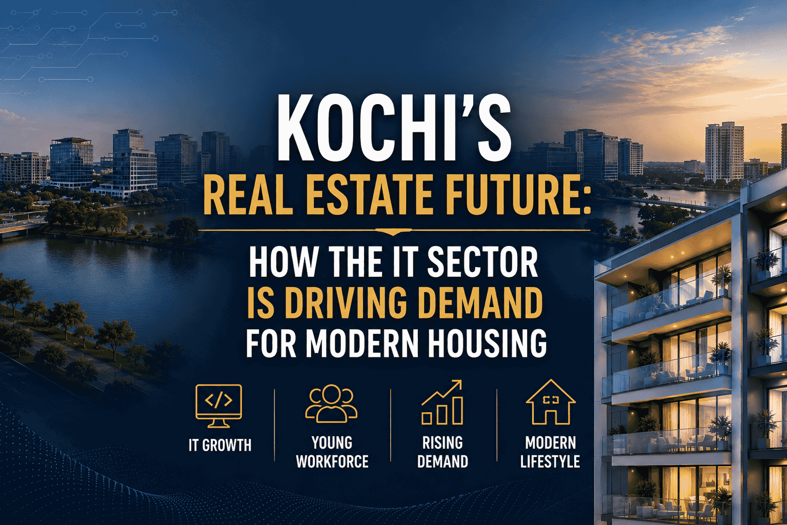 Kochi’s Real Estate Future: How the IT Sector is Driving Demand for Modern Housing